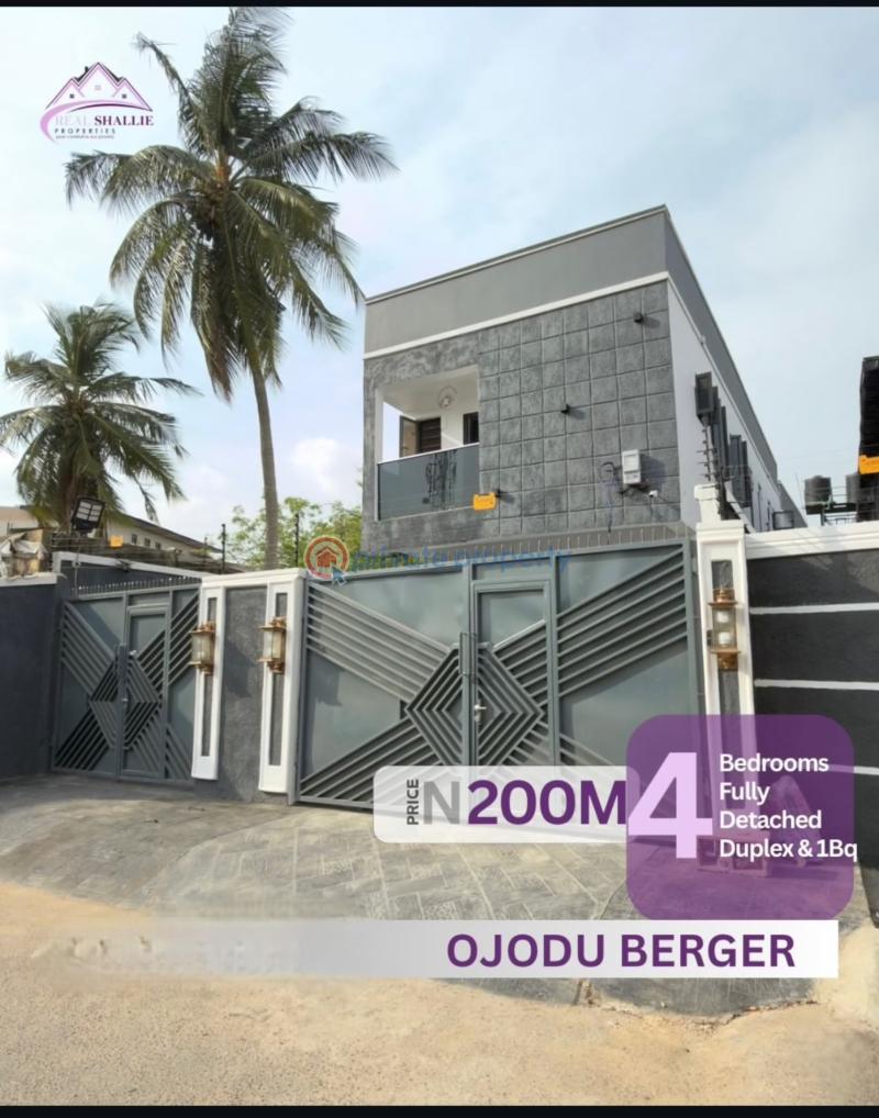 4 bedroom Detached Duplex For Sale Ojodu Berger Lagos Berger Ojodu Lagos - 2