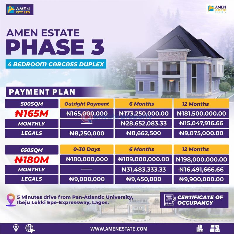 4 bedroom Detached Duplex For Sale Amen Estate Phase 3, Ibeju-Lekki Lagos - 6