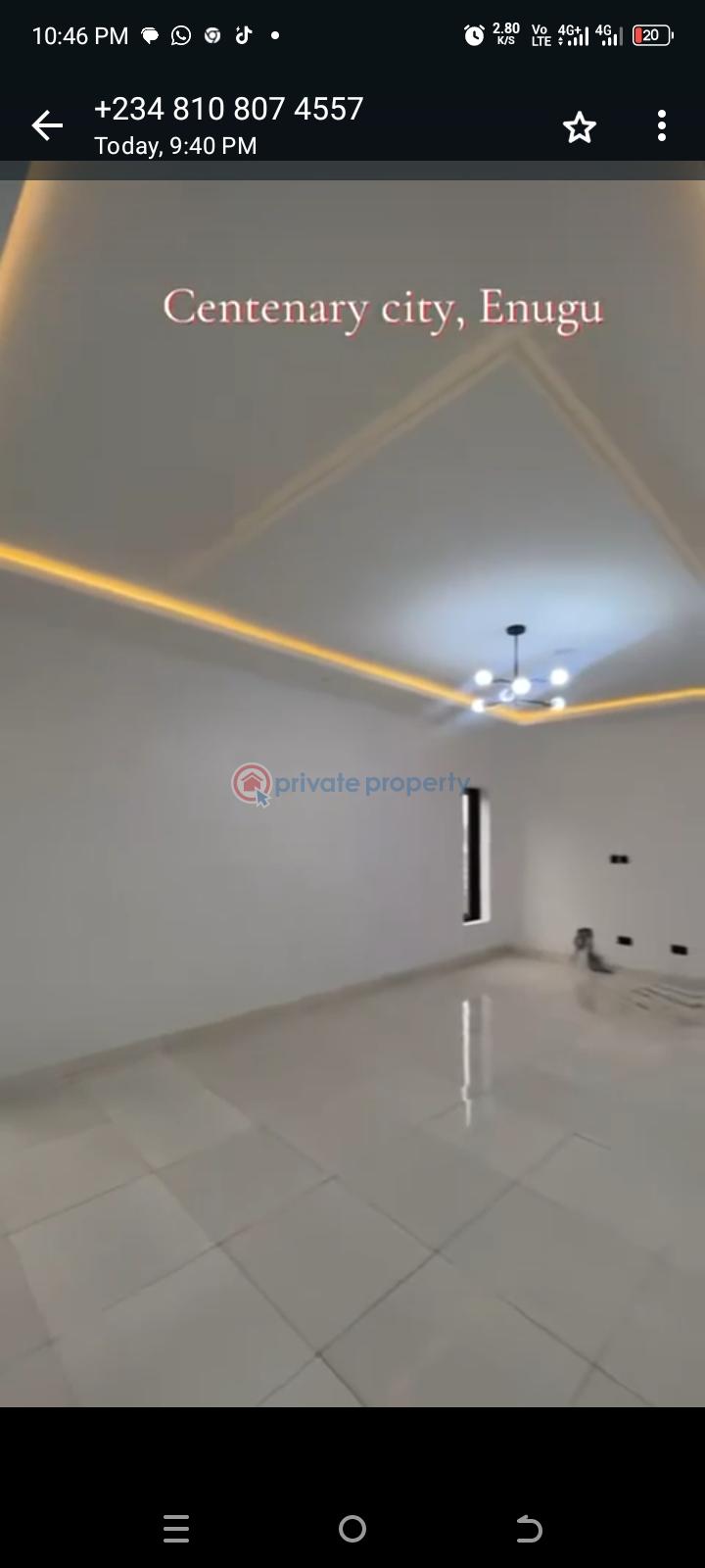 4 bedroom duplex with bq @ centenary enugu - 13 4 bedroom Duplex For Sale Centanary Enugu Enugu Area  - 13