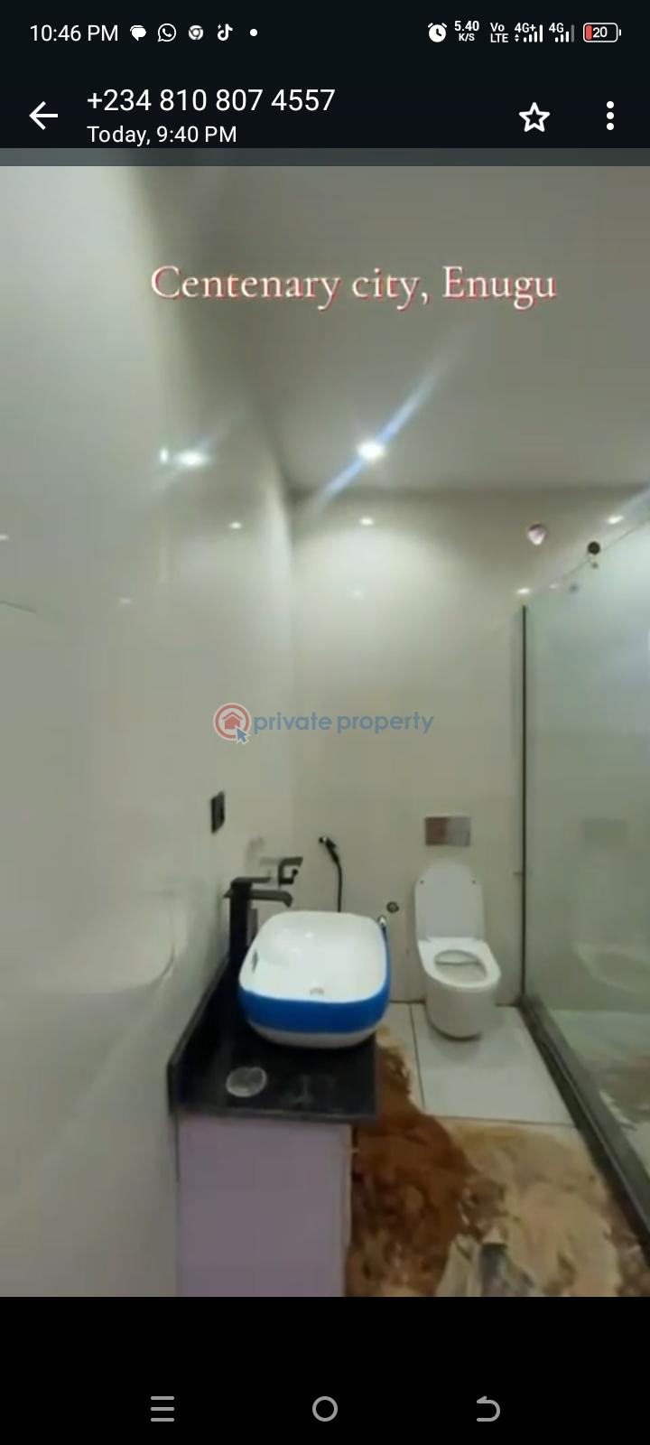 4 bedroom duplex with bq @ centenary enugu - 17 4 bedroom Duplex For Sale Centanary Enugu Enugu Area  - 17