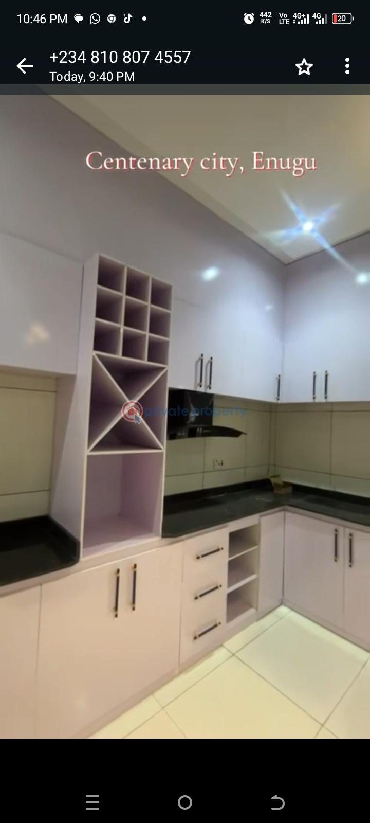 4 bedroom duplex with bq @ centenary enugu - 7 4 bedroom Duplex For Sale Centanary Enugu Enugu Area  - 7