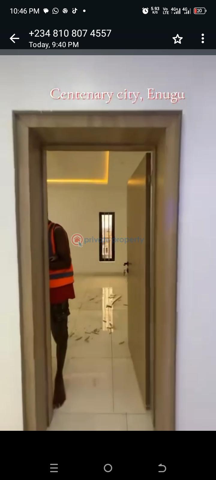 4 bedroom duplex with bq @ centenary enugu - 11 4 bedroom Duplex For Sale Centanary Enugu Enugu Area  - 11
