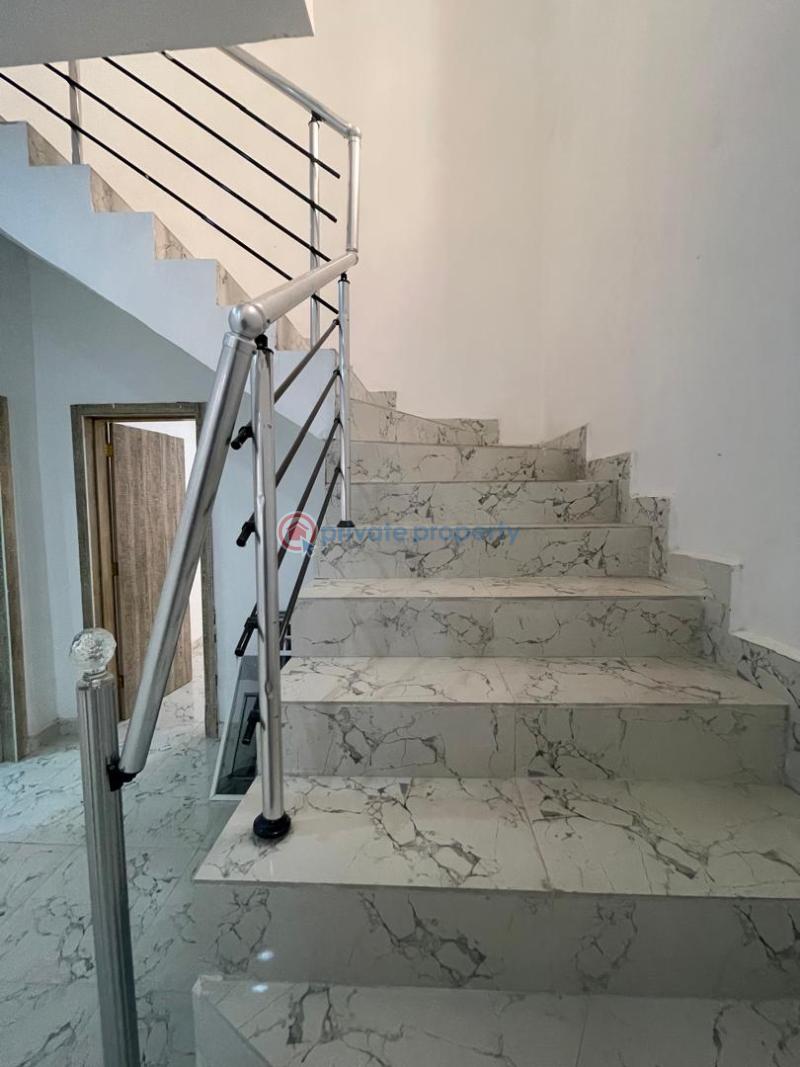 4 bedroom duplex with bq, in a a secured estate - 6 4 bedroom Duplex For Rent Close To The Bus Stop Agungi Lekki Lagos - 6