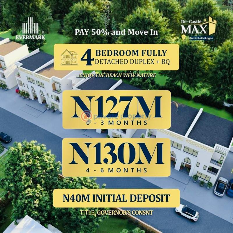 4 bedroom Terraced Duplex For Sale Orchid Road Along Lekki Expressway Lagos - 2
