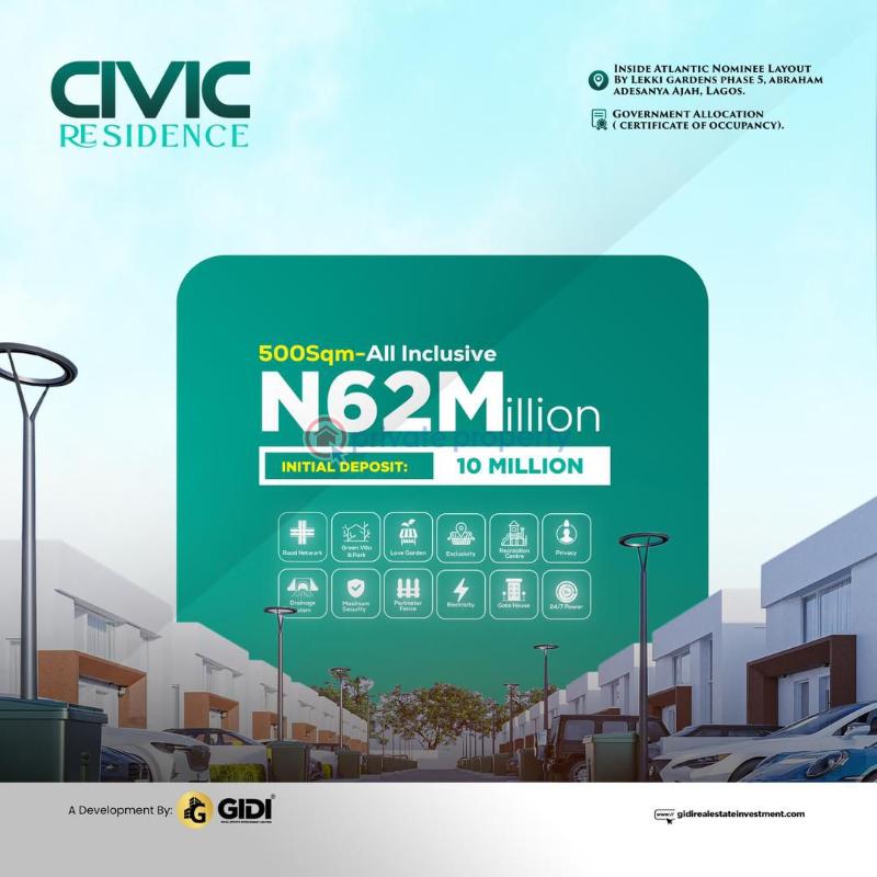 4 bedroom Bungalow For Sale Inside Atlantic Nominee Layout, Abraham Adesanya By Lekki Gardens Phase 5, Ajah, Lagos. Abraham Adesanya Ajah Lagos - 5