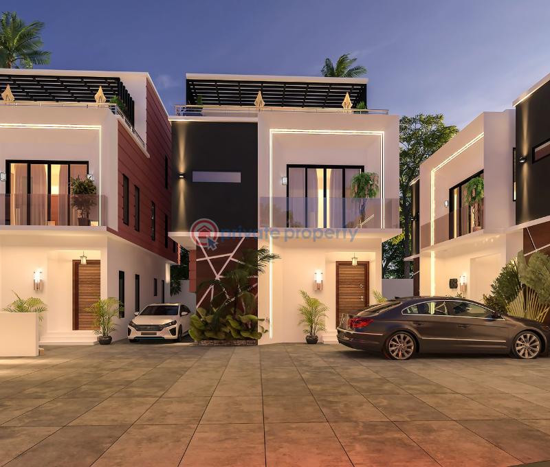 4 bedroom Detached Duplex For Sale Dariann Court Estate Inside Olive Park Estate After Lbs Sangotedo Ajah Lagos - 0