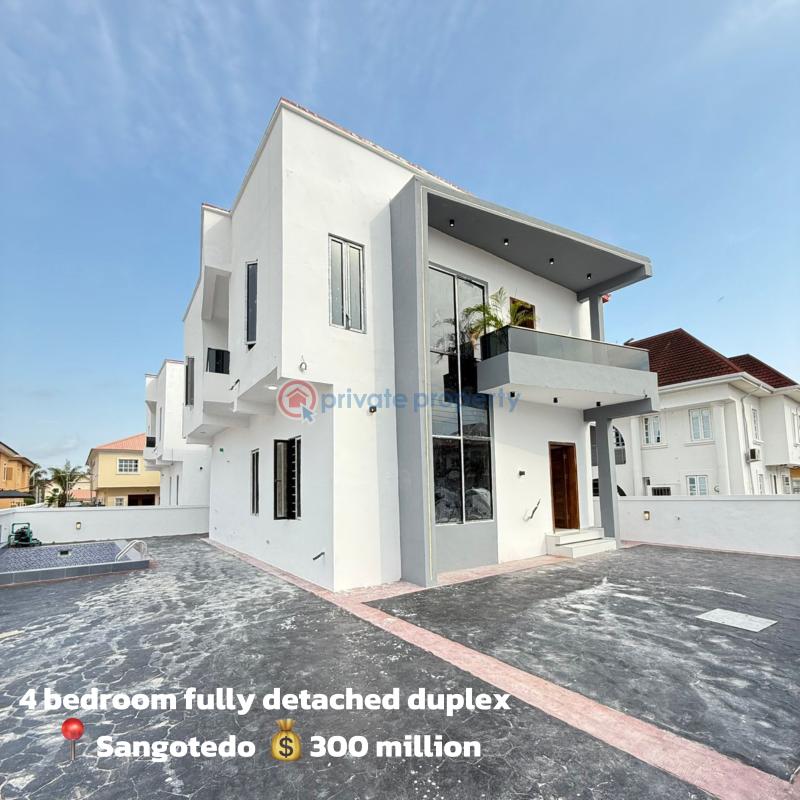 4 bedroom House For Sale Crown Estate, Sangotedo Sangotedo Lagos - 0