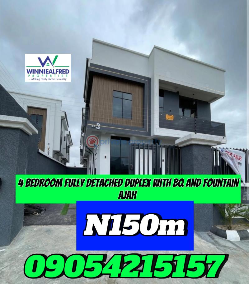 4 bedroom Detached Duplex For Sale Ajah Lagos - 0