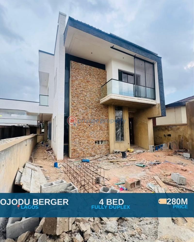4 bedroom Detached Duplex For Sale Berger Lagos Berger Ojodu Lagos - 0