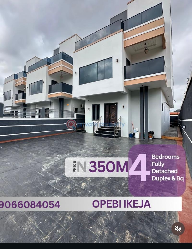 4 bedroom Detached Duplex For Sale Opebi Ikeja Lagos - 0