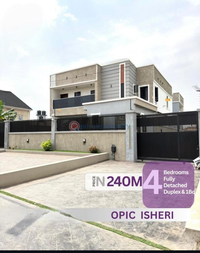 4 bedroom Detached Duplex For Sale Opic Isheri North Isheri North Ojodu Lagos - 0