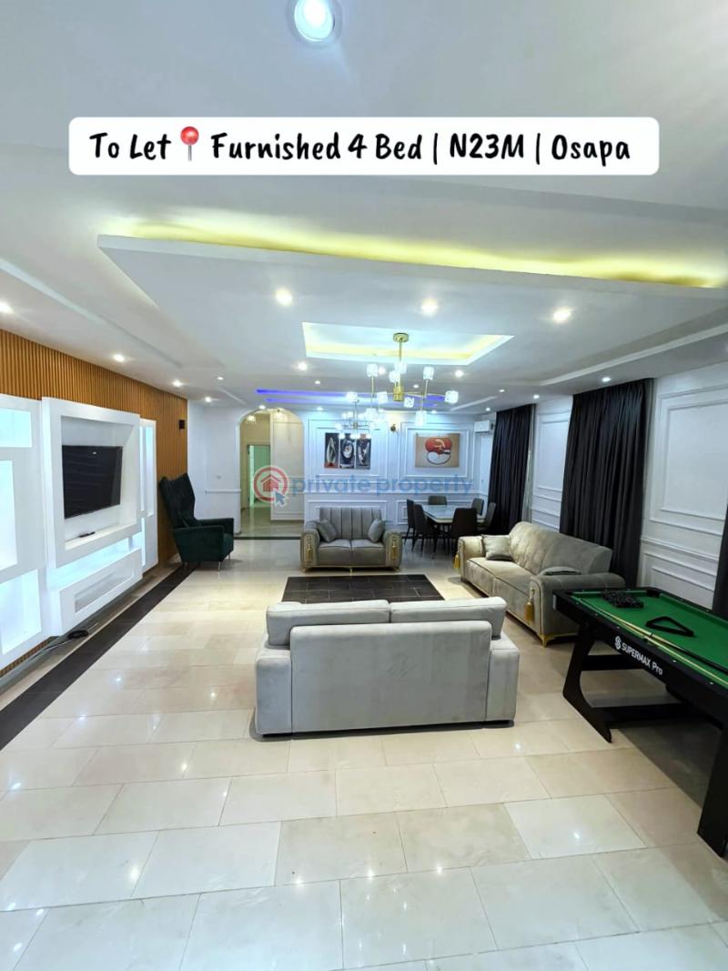 4 bedroom Semi detached Duplex For Rent Osapa London Lekki Lagos - 9