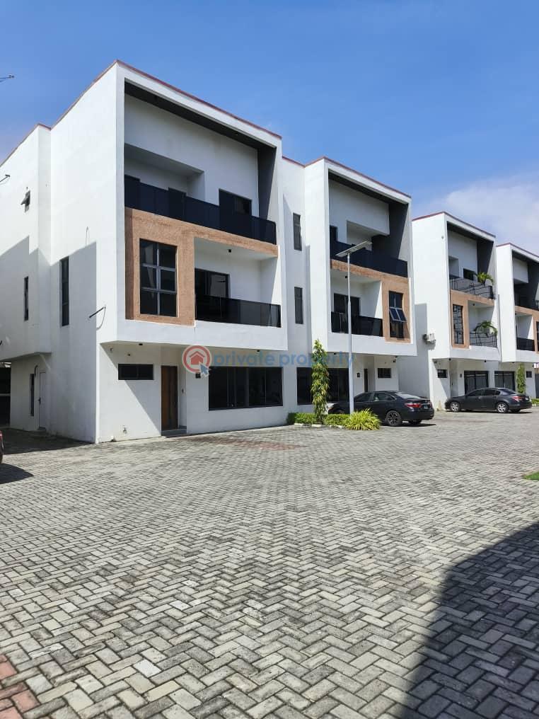 4 bedroom Terraced Duplex For Rent La Vida Estate Off Freedom Way Lekki Phase 1 Lagos - 0