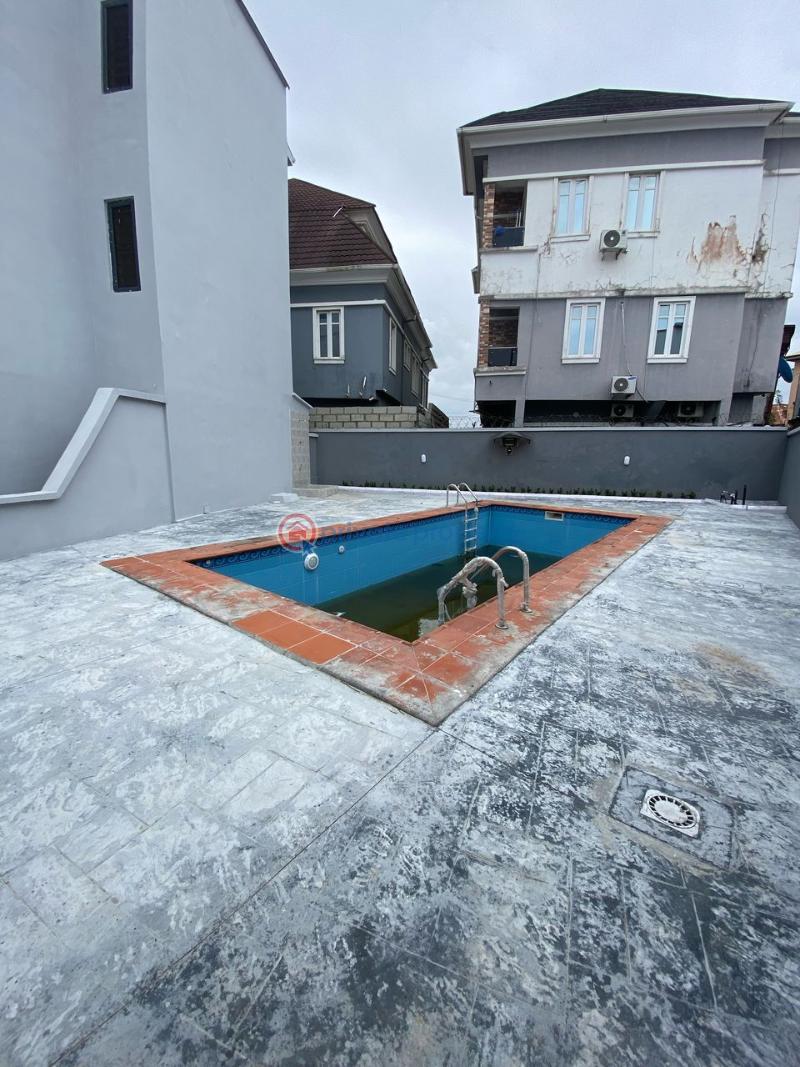 4 bedroom fully terrace duplex on two floor with pool and bq - 1 4 bedroom Terraced Duplex For Sale Ologolo Lekki Lagos - 1