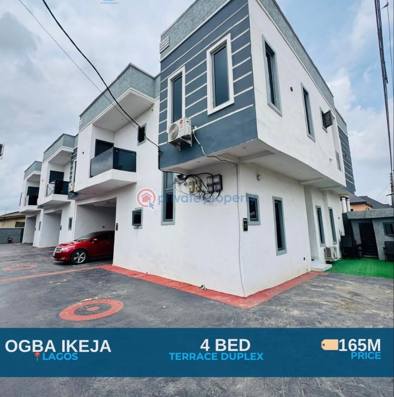 4 bedroom Terraced Duplex For Sale Ogba Ikeja Lagos Ogba GRA Lagos - 0