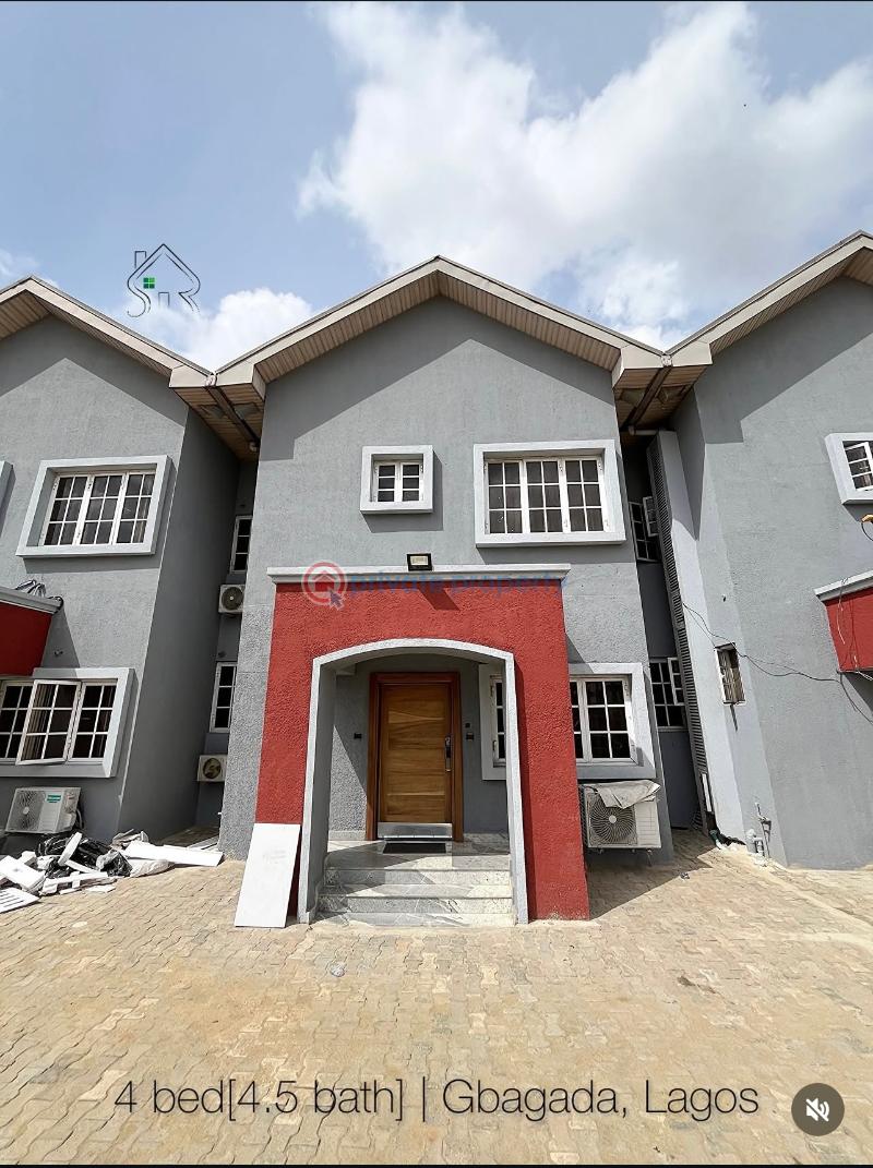 4 bedroom Townhouse For Sale Gbagada Phase 1 Lagos - 1