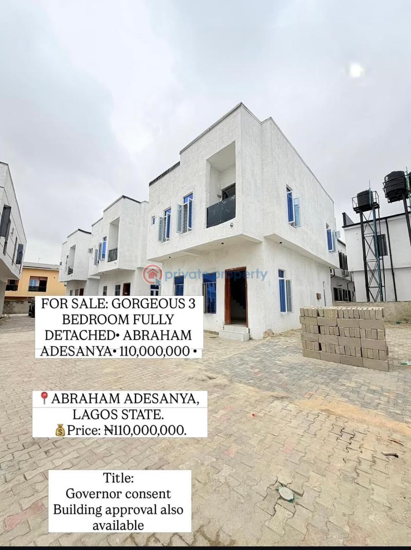 4 bedroom Detached Duplex For Sale Lekki Abraham Adesanya Ajah Lagos - 0