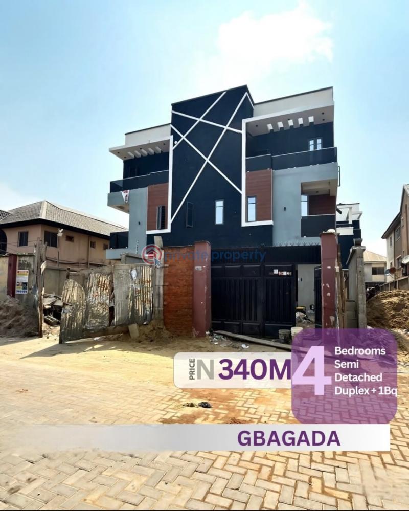 4 bedroom Detached Duplex For Sale Gbagada Lagos - 0
