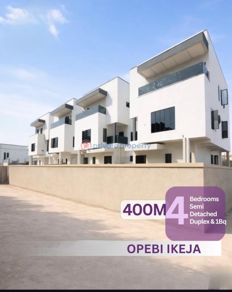 4 bedroom Detached Duplex For Sale Opebi Ikeja Lagos - 0