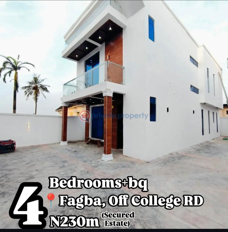4 bedroom Detached Duplex For Sale Ogba GRA Lagos - 0