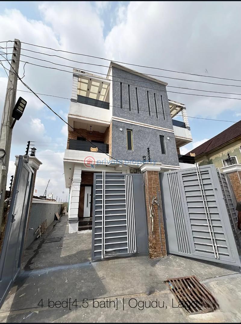 4 bedroom Semi detached Duplex For Sale Ogudu GRA Lagos - 0