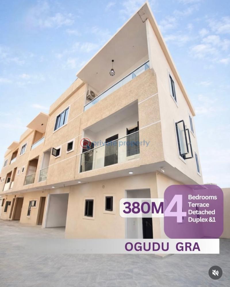 4 bedroom Terraced Duplex For Sale Ogudu GRA Lagos - 0