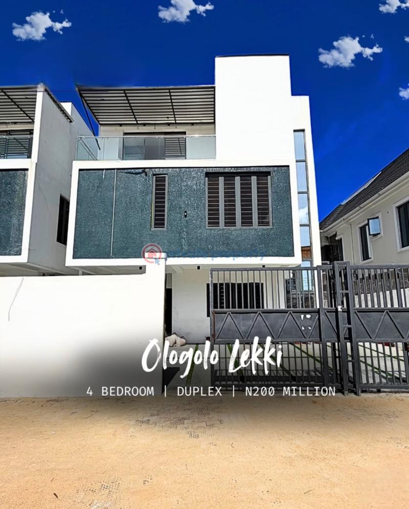 4 bedroom Semi detached Duplex For Sale Ologolo Lekki Jakande Lekki Lagos - 0