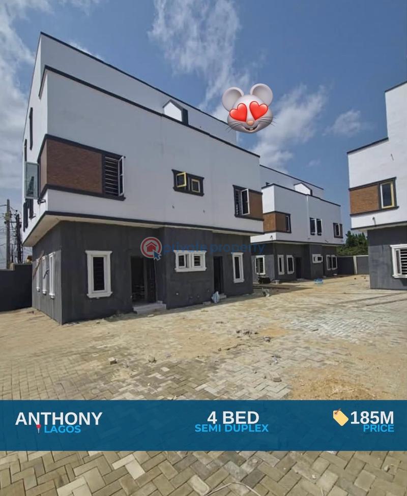 4 bedroom Duplex For Sale Anthony Estate Anthony Village Maryland Lagos - 0