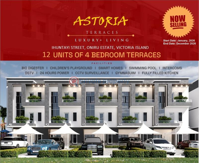 4 bedroom Penthouse For Sale Oniru Estate Victoria Island Lagos