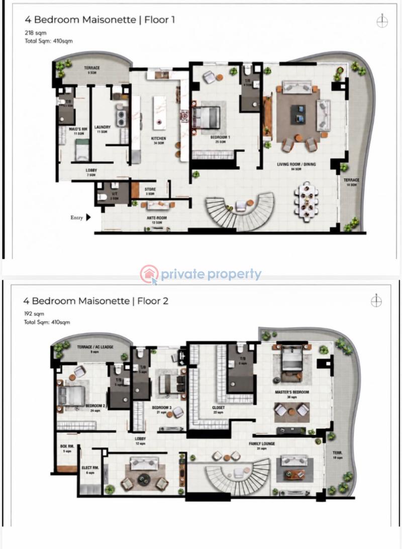 4 bedroom Maisonette For Sale Ikoyi Lagos - 4