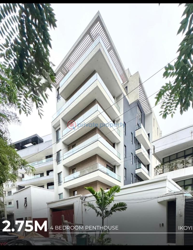 4 bedroom Maisonette For Sale Old Ikoyi Lagos - 0