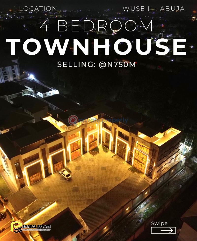 4 bedroom Terraced Duplex For Sale Wuse 2 Wuse II Abuja Phase 1  - 1