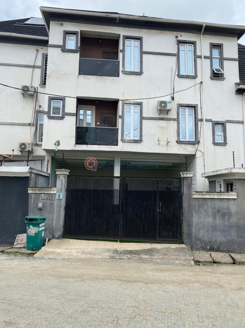 4 bedroom Terraced Duplex For Rent Ikota Lekki Lagos