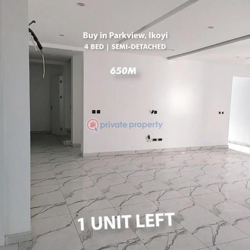 4 bedroom Semi detached Duplex For Sale Ikoyi Lagos - 4