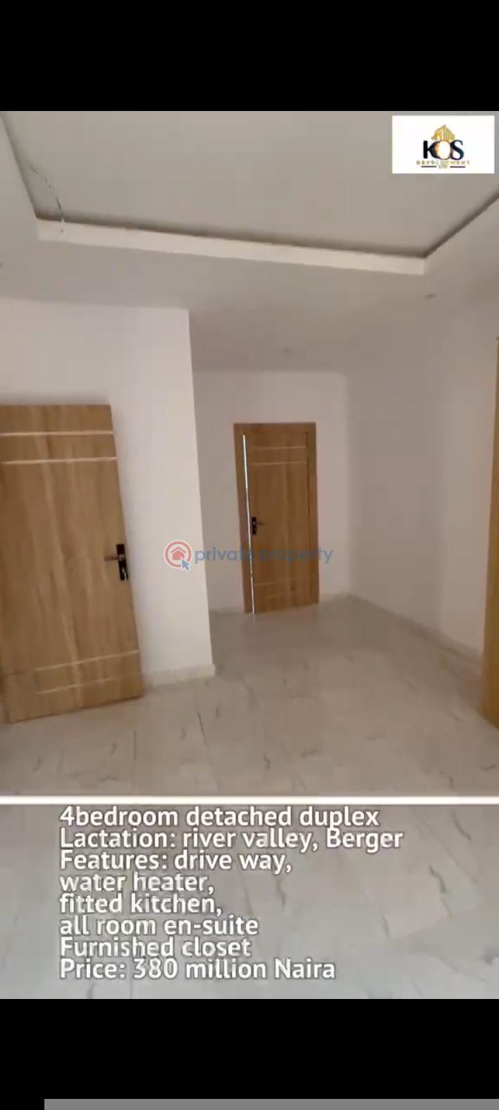 4 bedroom Semi detached Duplex For Sale River Valley Estate Berger Ojodu Lagos - 6