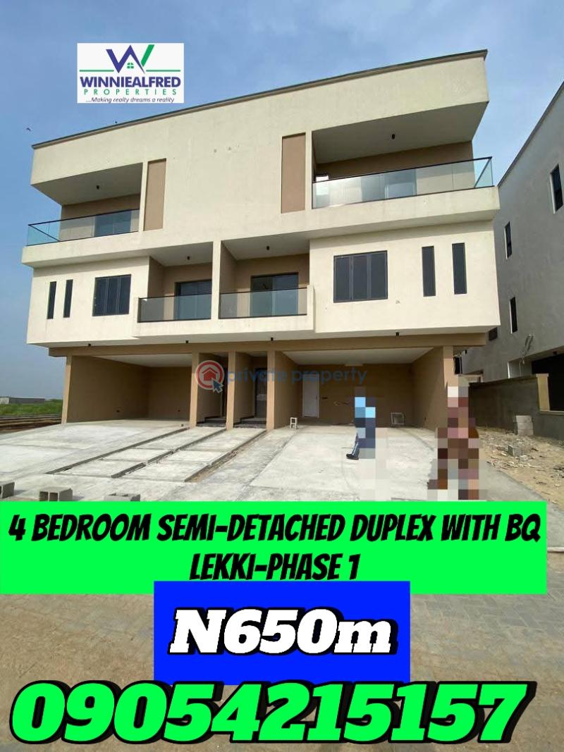 4 bedroom Semi detached Duplex For Sale Lekki Phase 1 Lagos - 0