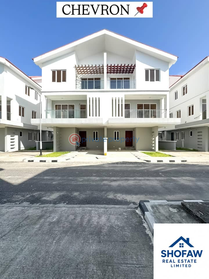 4 bedroom Semi detached Duplex For Sale Chevron Lekki Chevron Drive Lekki Lagos - 0
