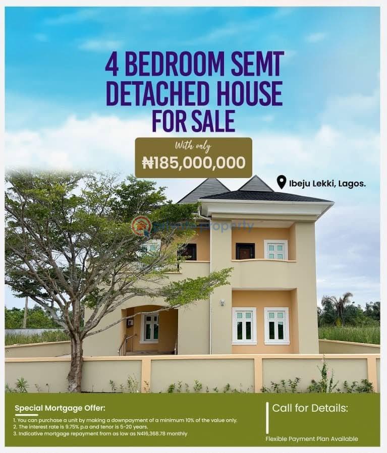 4 bedroom Duplex For Sale Ibeju-Lekki Lagos - 0