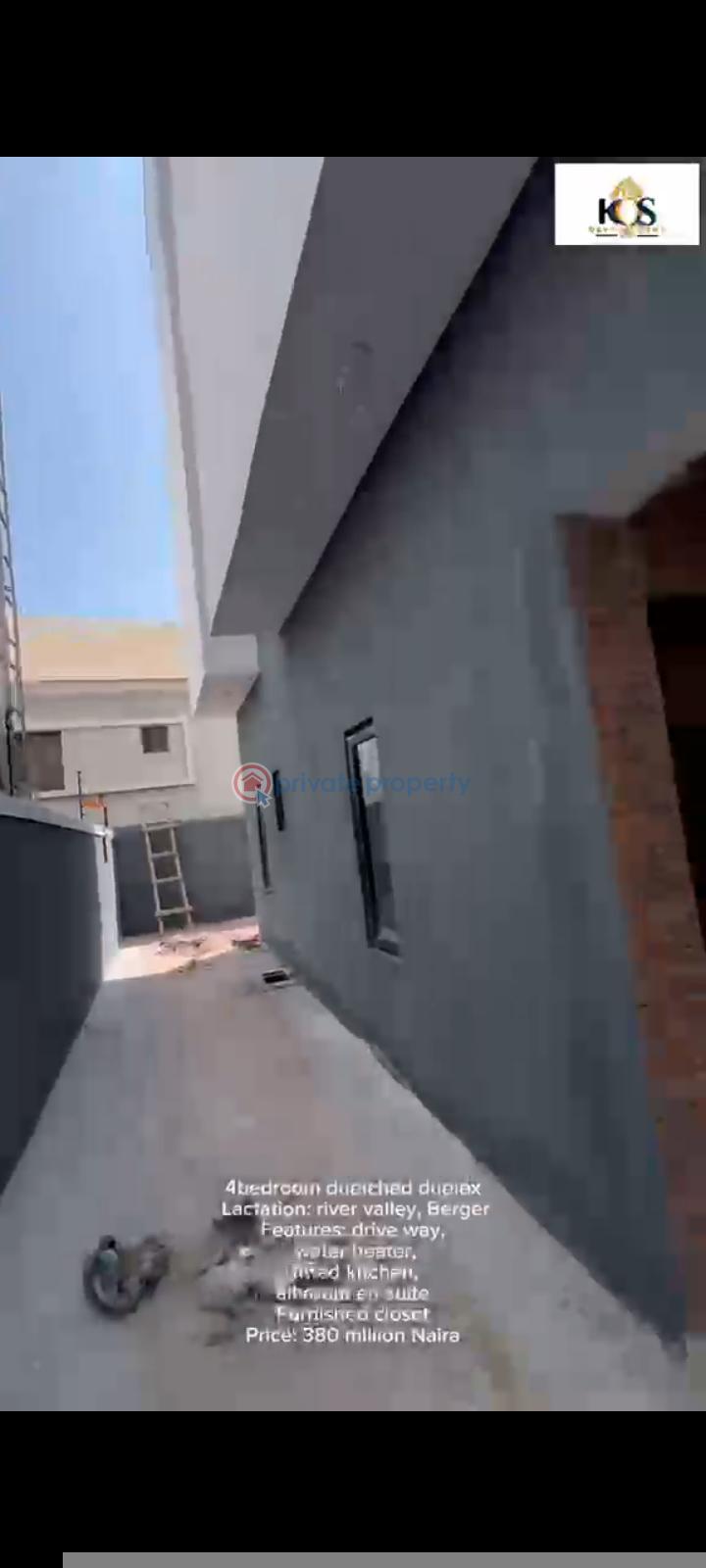 4 bedroom Semi detached Duplex For Sale River Valley Estate Berger Ojodu Lagos - 16