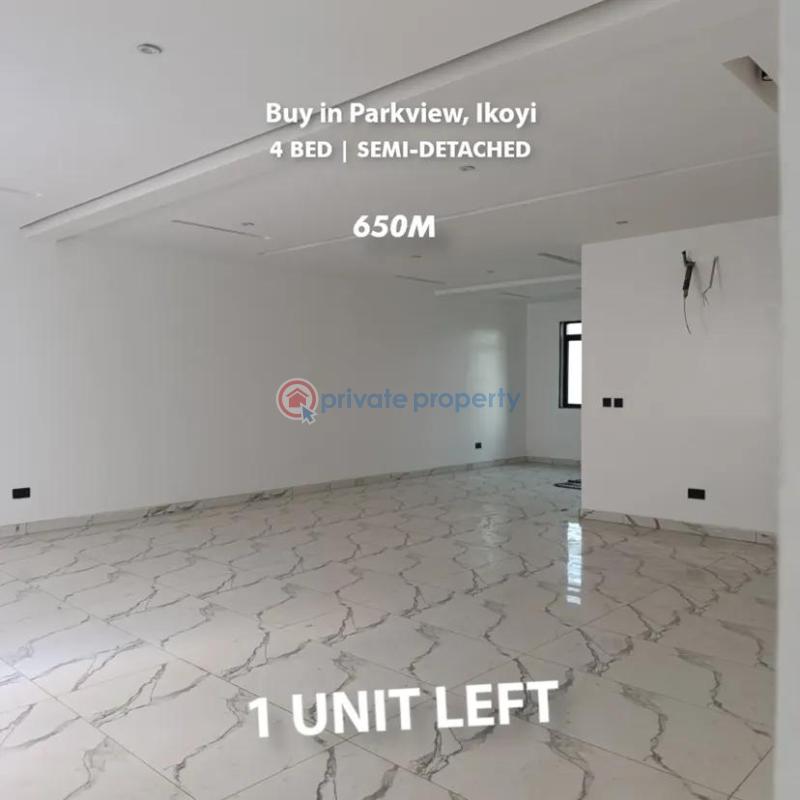 4 bedroom Semi detached Duplex For Sale Ikoyi Lagos - 3
