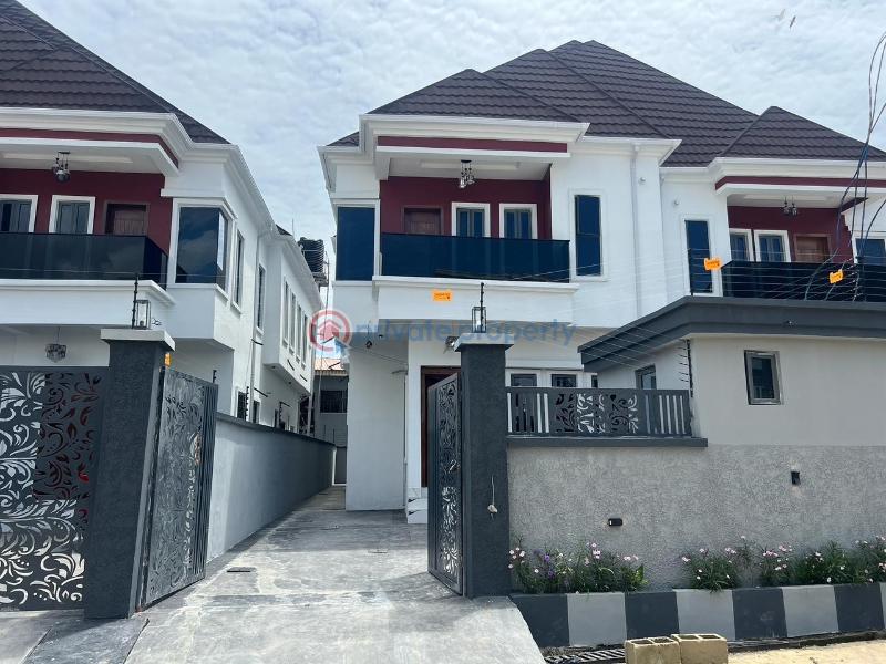 4 bedroom Semi detached Duplex For Sale Soji Olagunju, Off Alpha Beach New Road, Lekki Before Chevron Traffic Light Lekki Lagos - 1