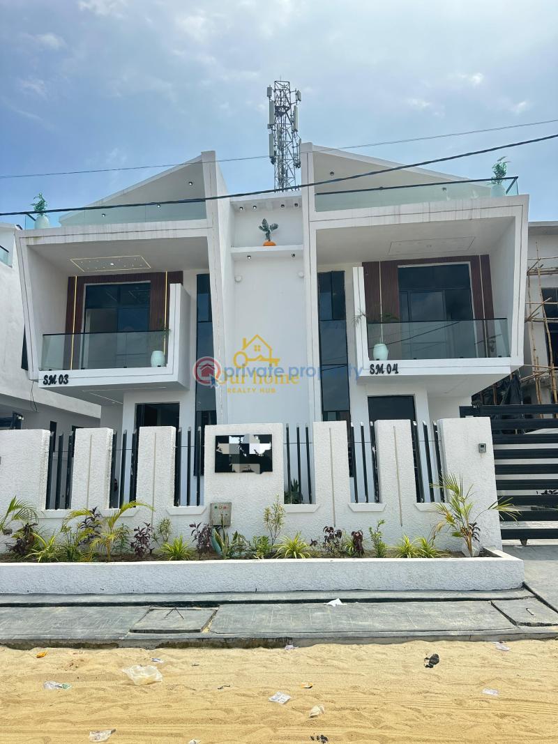 4 bedroom Semi detached Bungalow For Sale Ikota Lekki Lagos - 1