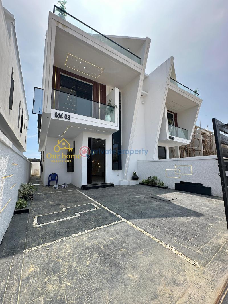 4 bedroom Semi detached Bungalow For Sale Ikota Lekki Lagos - 0