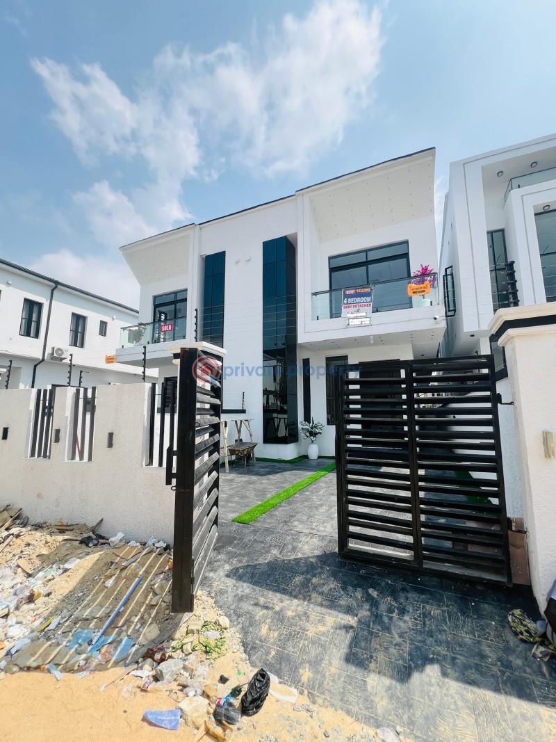 4 bedroom Semi detached Duplex For Sale Lekki Pal City Ajah Ajah Lagos - 0