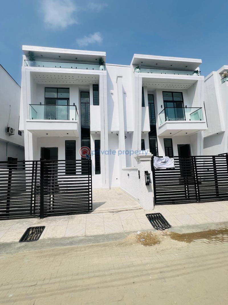 4 bedroom Semi detached Duplex For Sale Captains Court Estate Ajah Ajah Lagos - 0