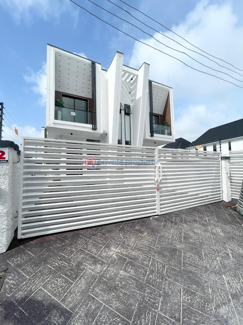 4 bedroom semi detached duplex in ikota lekki - 1 4 bedroom Duplex For Sale Ikota Lekki Lagos - 1
