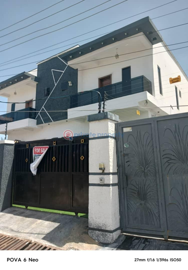 4 bedroom semi detached duplex in thomas estate - 1 4 bedroom Duplex For Sale Secured Estate In Thomas Thomas Estate Ajah Lagos - 1