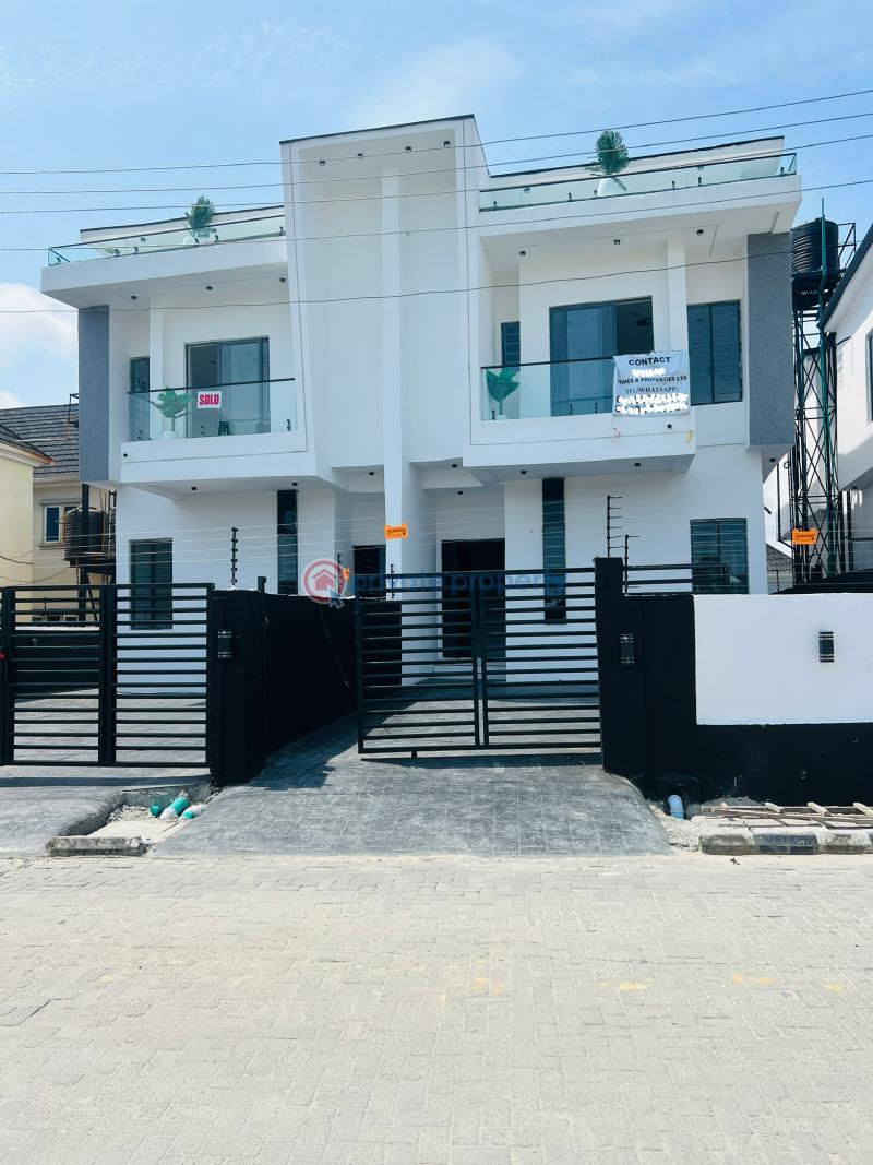 4 bedroom Semi detached Duplex For Sale By Blenco Supermarket Sangotedo Lagos - 0