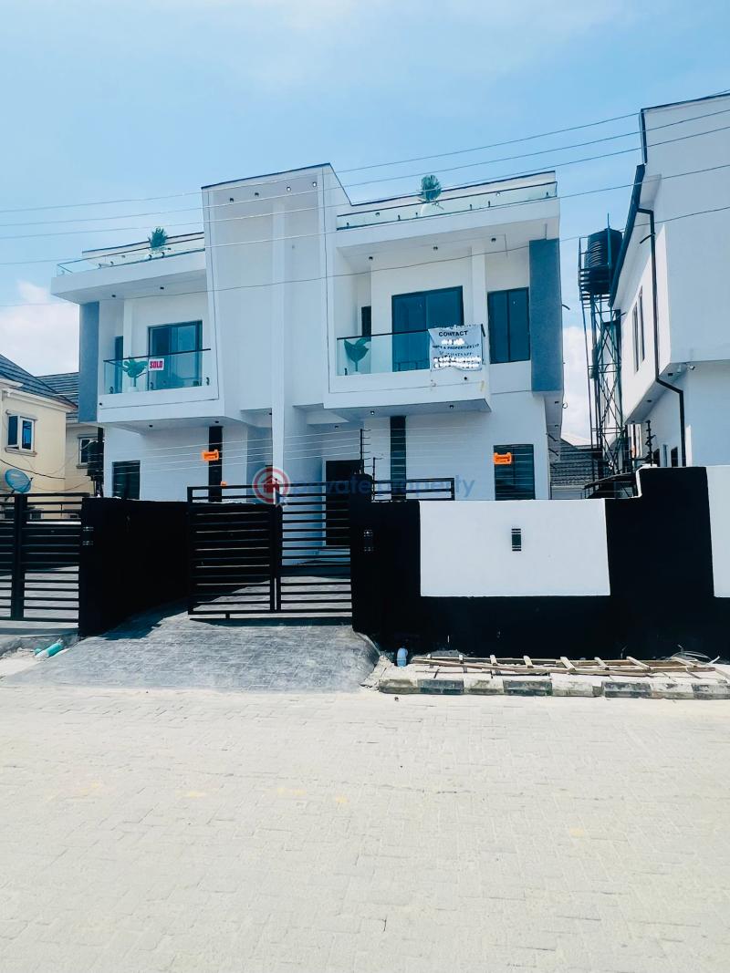 4 bedroom Semi detached Duplex For Sale By Blenco Supermarket Sangotedo Lagos - 19