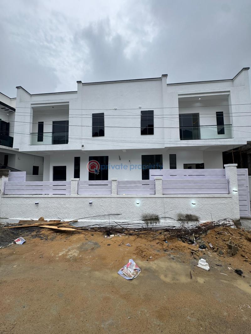 4 bedroom semi-detached  duplex with bq for sale - 2 4 bedroom Semi detached Duplex For Sale Ikota Lekki Lagos - 2